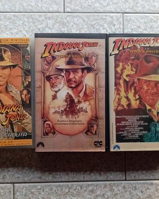 VHS Saga Indiana Jones 