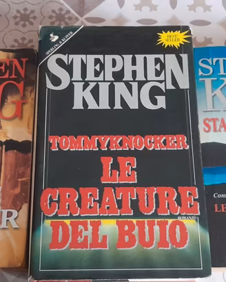 7 LIBRI D’AUTORE STEPHEN KING+IL SILENZIO DEGLI IN