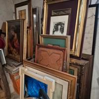 quadri stock di 30 pezzi anche con cornici valore