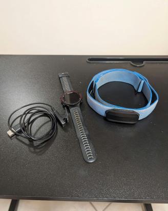 Garmin forerunner 235 + Coospo H808S fascia cardio
