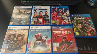 7 VIDEOGIOCHI PS4 E PS5 - GUARDARE DESCRIZIONE
