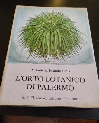 libro raro L'ORTO BOTANICO DI PALERMO di Antoniett