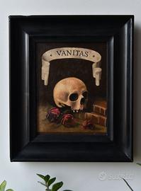 "VANITAS" OLIO SU TELA