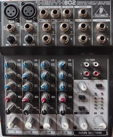 mixer analogico xenyx802 behringer