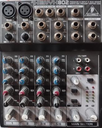 mixer analogico xenyx802 behringer