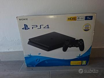 PlayStation 4 Slim 1TB jet Black con tutto incluso
