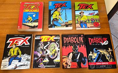 TEX BESTSELLERS DIABOLIK IL GRANDE NUM. SINGOLI 2€