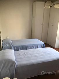 Camera a due letti ad uso singolo o condiviso