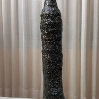 Vaso Bottiglia Artistico effetto marmo mai usato
