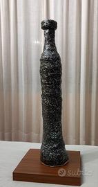 Vaso Bottiglia Artistico effetto marmo mai usato
