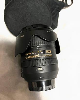 OBIETTIVO  NIKON 16-85 f3,5