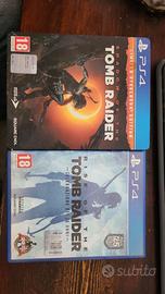TOM RAIDER  2 GIOCHI  PS4
