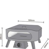 Forno pizza a gas cozze nuovo