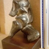 Scultura in bronzo Nava