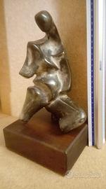 Scultura in bronzo Nava