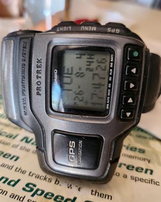 Orologio CASIO PRO TREK 1840 PRT-1 GPS VINTAGE