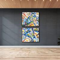 2 bellissime tele  firma autografa ACA