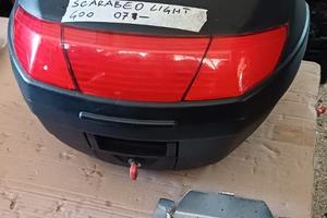 supporto bauletto aprilia scarabeo 300 400 500