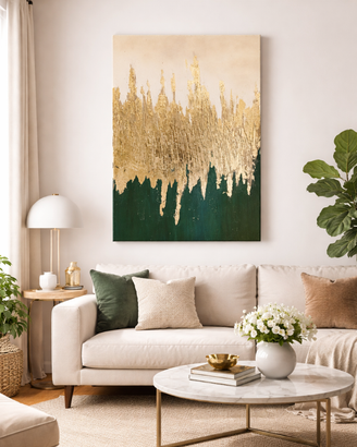 Tela Bosco Incantato 50x70cm Fatta a Mano