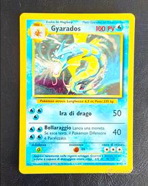Carta Pokemon Gyarados Set Base Holo