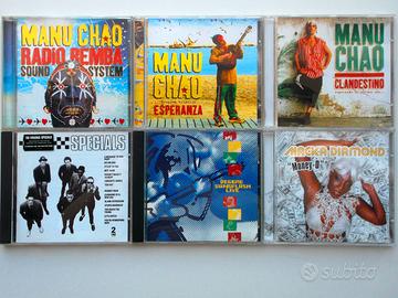 36 CD - Reggae / Ska / Dancehall / Manu Chao