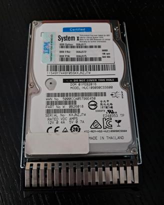 Hard Disk System X 900 GB SaS