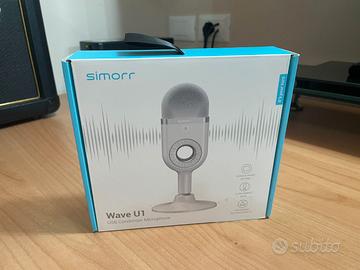 Microfono a condensatore USB Simorr Wave U1