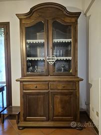Credenza cristalliera stile classico arte povera