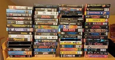 Cassette vhs ,avventura,fantascienza, cartoni ecc.
