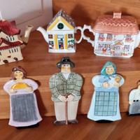 Teiere inglesi e ceramiche da appendere credo a'un