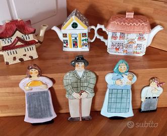 Teiere inglesi e ceramiche da appendere credo a'un
