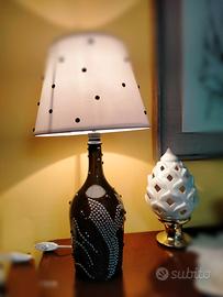 LAMPADA CON BOTTIGLIA