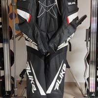 Tuta Moto Intera in Pelle Alike