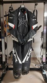 Tuta Moto Intera in Pelle Alike