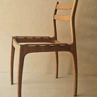 Sedia stile scandivano da restaurare anni 70