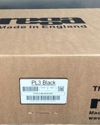 Rega Planar 3 Black – Nuovo, garanzia da attivare