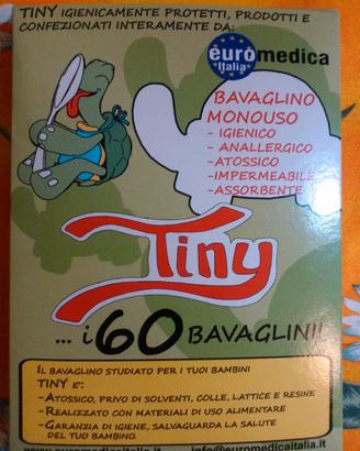 60 Bavaglini Monouso Euromedica usa e getta