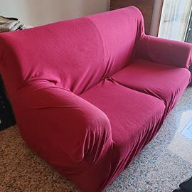 Divano 2 Posti 150x80 cm con Copridivano incluso