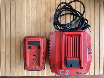 Caricatore + batteria Hilti