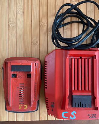 Caricatore + batteria Hilti