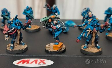 Gang Van Saar Necromunda + valigetta.