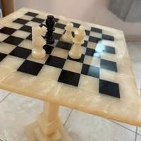 Scacchiera in onice
