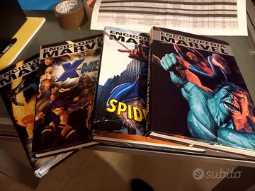 Enciclopedia Marvel Panini in 4 volumi
