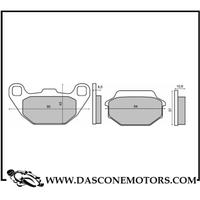 Coppia pastiglie freno anteriori organiche Kymco 5