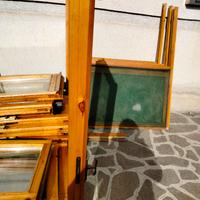 finestre in legno usate