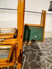 finestre in legno usate