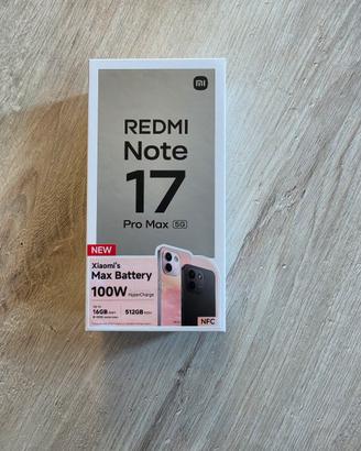 Redmi note 17 pro max 512gb