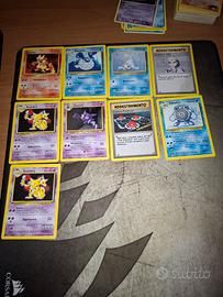 Carte Pokemon Set Base non comuni