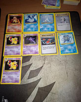 Carte Pokemon Set Base non comuni