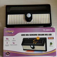 LUCE con Sensore solare a  LED